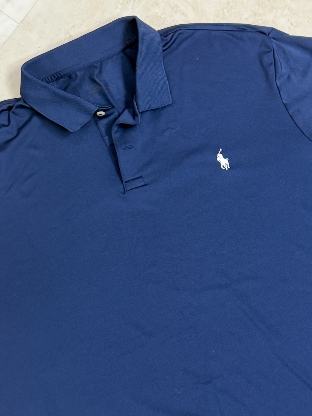 Polo Ralph Lauren Performance Golf Polo Navy Blue Men’s XL Stretch Preppy Pony